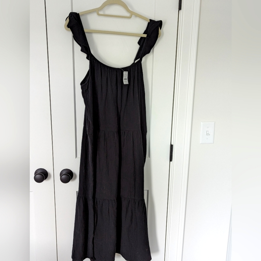 NWT JCrew Gauze midi dress